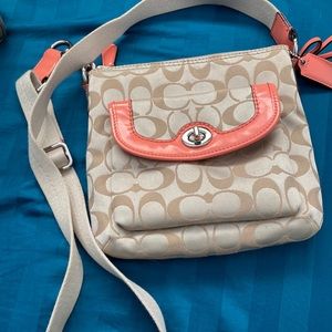 Coach cross body bag